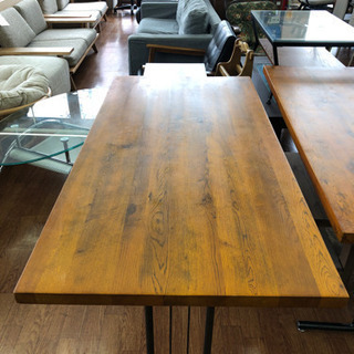 軽トラック1時間無料貸出！Knot antiques ダイニングテーブルの画像