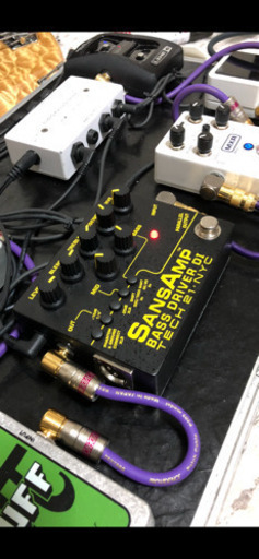 Tech21 SANSAMP(サンズアンプ) エフェクター ベース用プリアンプ BASS D DI ベース・ドライバー・DI