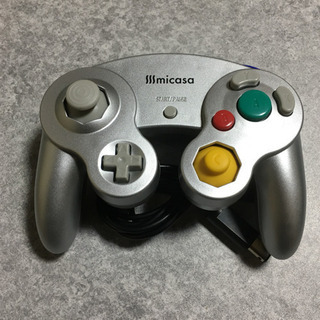 ゲームキューブ コントローラー 互換品 シルバー