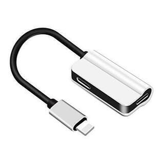 【新品未使用】　iPhone Lightning イヤホン変換ケ...