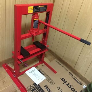 油圧プレス (手動式 6トン)　ツールズアイランド(Toolsisland)　未使用品