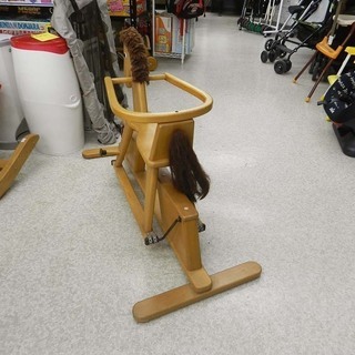子供用 木馬 乗用玩具 スイング機能 木製乗馬 札幌市北区屯田 の画像