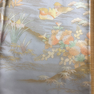未使用品  訪問着 プラチナの輝き フルセット