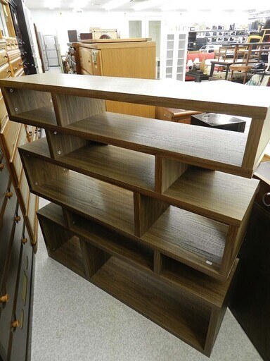 ディスプレイラック 収納棚 5段 オープンラック リビング シェルフ  札幌市北区