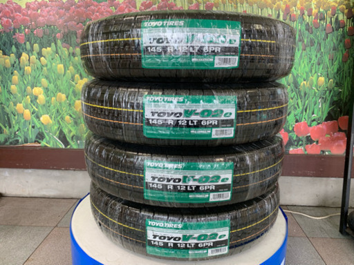トーヨータイヤ 145R12 6PR 4本セット