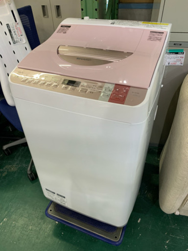 シャープ 全自動洗濯乾燥機 洗濯機 7kg 2016年 ES-TX750 中古美品