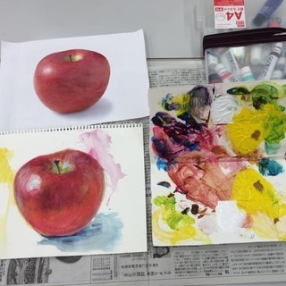 大人絵画教室【播磨高岡】『現役作家による5名限定！誰でも上達する魔法の絵画講座』の画像