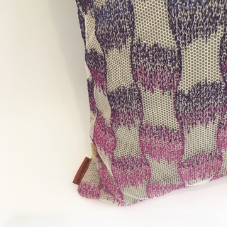 MISSONI HOMEミッソーニ クッション カバー リバーシブルの画像