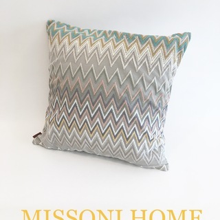 MISSONI HOMEミッソーニ クッション カバー グリーン