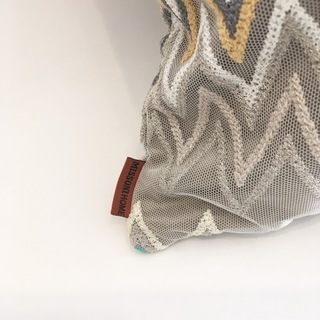 MISSONI HOMEミッソーニ クッション カバー グリーンの画像