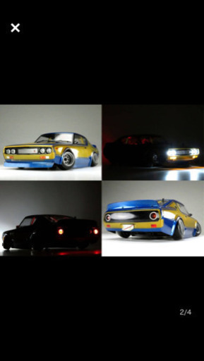日産skylineGT-R ハコスカ プロセット ドリ車