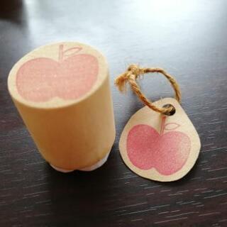 【手作り】消しゴムはんこ⑧りんご