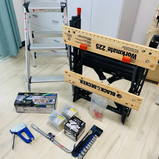 DIYの味方　ワークメイト　作業台　DIY ディスクグラインダー...