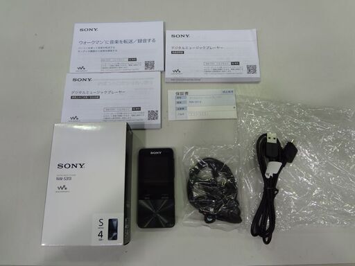 【モノ市場 東海店】SONY　ソニー　WALKMAN　ウォークマン　4GB　NW-S313　Sシリーズ　ブラック　2017年製