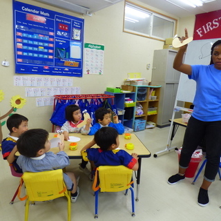英語の幼稚園　プリスクールの保育士募集の画像
