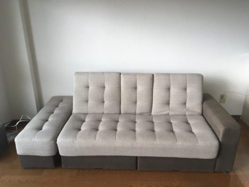 美品 ソファベッド