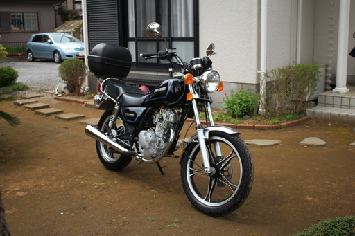 ＧＮ125Ｈ　状態良好　タイヤ前後交換　実車確認　引き取り限定