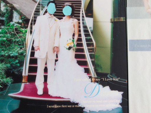 可愛い系マーメイド ウェディングドレス