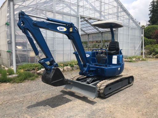 IHI 30JX ユンボ 油圧ショベル バックホー 3トン ゴムキャタ