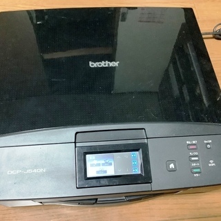 美品、ブラザーの無線LANを備えたインクジェットプリンター プリ...