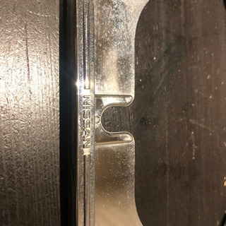 9円　ニッサン純正ナンバープレートカバー