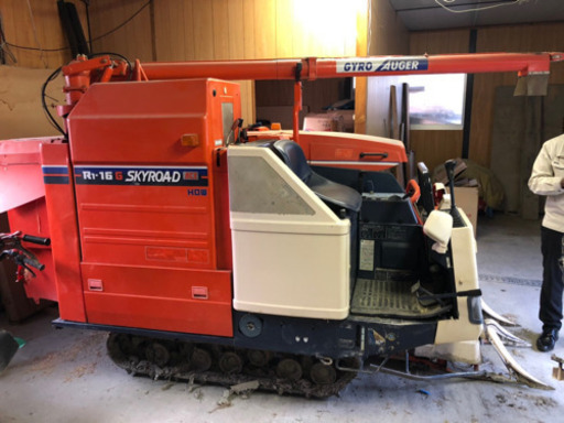 滋賀県 クボタ KUBOTA スカイロード R1-16 コンバイン 現状渡し 引取限定 現車確認歓迎 農機具 耕運機 トラクター 田植え機 ラジエター不調
