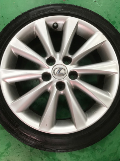 LEXUS IS 17インチ 純正ホイール 4本 タイヤ付