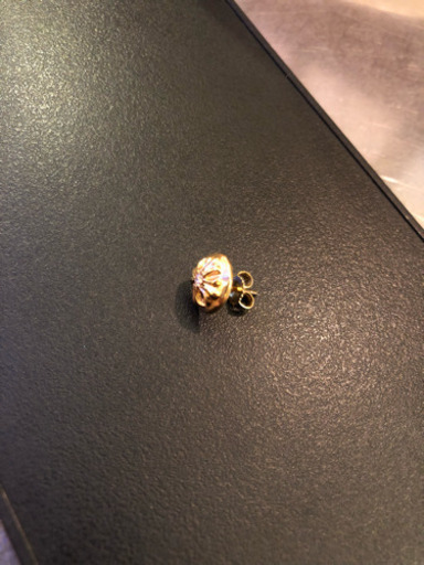 クロムハーツ 22k ゴールド ダイヤ ピアス