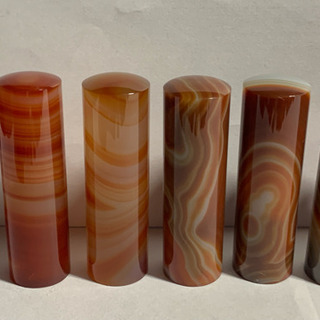 有難う御座いました。130本赤メノウ(瑪瑙)天然石 開運縁起物 人気の赤瑪瑙