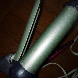 ナショナルイオニティ他のヘアアイロン二本セットの画像