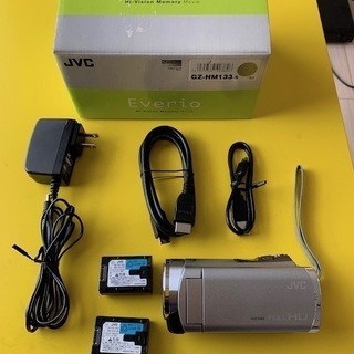 【最終値下げ】JVC Everio ハイビジョンメモリームービーの画像