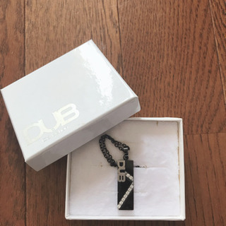 DUB ネックレス ブラック