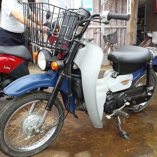 中古　スズキバーディ50　ブルー