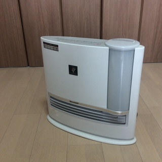 シャープ SHARP　加湿セラミックファンヒーター ホワイト系 ...