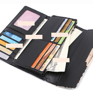 【物々交換OK】【新品】レディース 韓国風 ヒョウ柄 長財布の画像