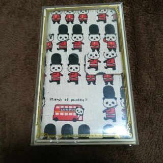 【未使用】手帳型スマホケース【パンダ】