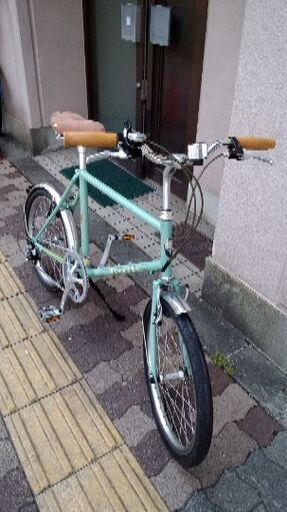 BIanchi Merlo 20吋 mini velo  7speed/チェレステ