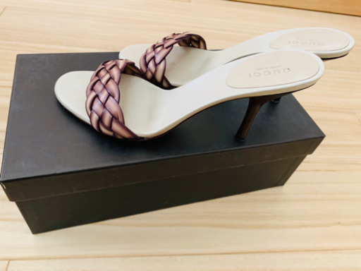 ★GUCCI グッチ サンダル ミュール 35 1/2