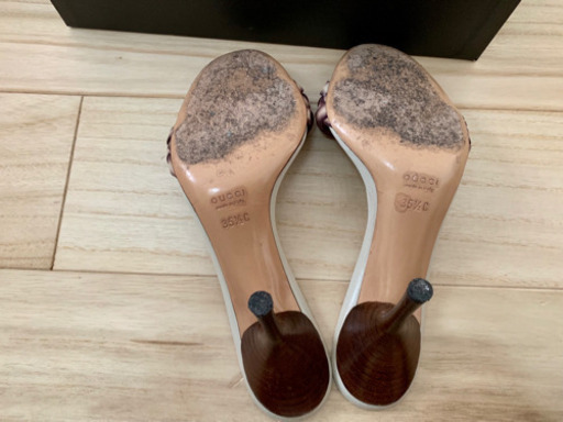 ★GUCCI グッチ サンダル ミュール 35 1/2