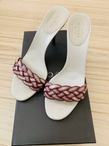 ★GUCCI グッチ サンダル ミュール 35 1/2