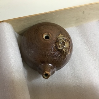 🍀【★貴重★】黒鴨硯 深山工房 (作)梅村 正芳 (送料無料)の画像