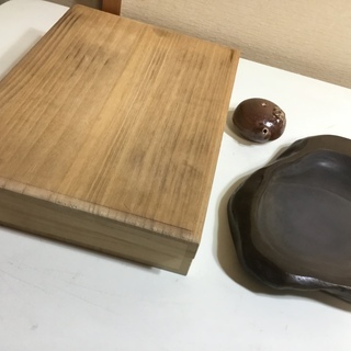 🍀【★貴重★】黒鴨硯 深山工房 (作)梅村 正芳 (送料無料)の画像