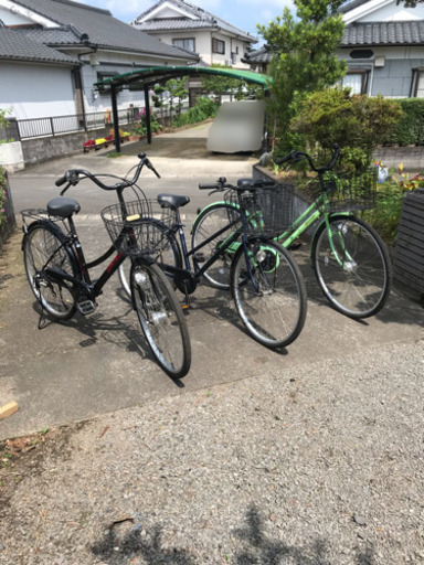 【引き取り希望】３０００円から中古自転車あり〼