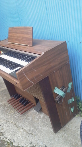 昭和レトロ】YAMAHA エレクトーン B-6D 1971年製 (謎の東洋人X) 飯坂