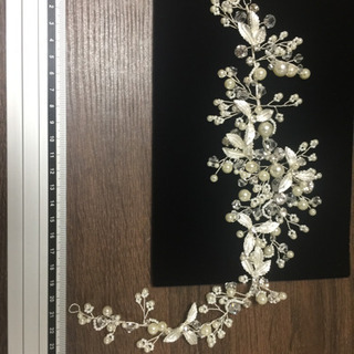 スイートリボン 髪飾り 結婚式に！の画像