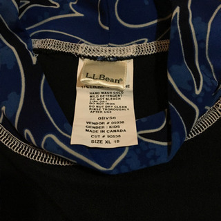  LLBeanラッシュガード美品の画像