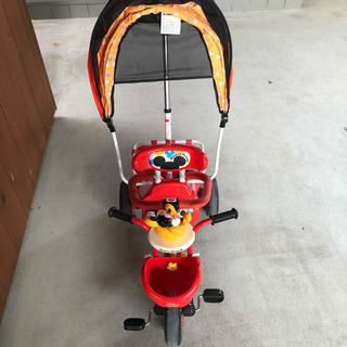 ディズニー ミッキー 三輪車の画像