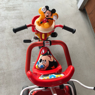ディズニー ミッキー 三輪車の画像
