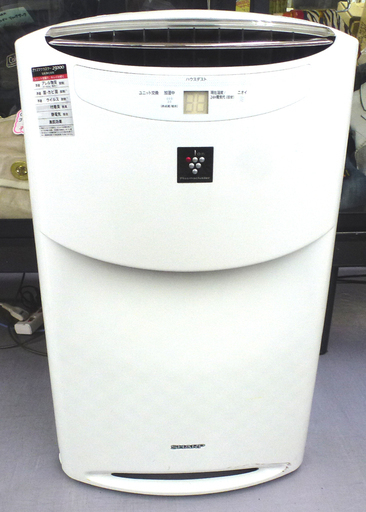 PayPay可 手稲リサイクル  SHARP プラズマクラスター 加湿空気清浄機  KI-AX80-W ￥17,800-