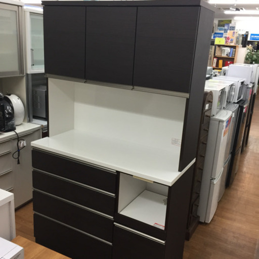 【ニトリ】3枚扉レンジボード売ります！